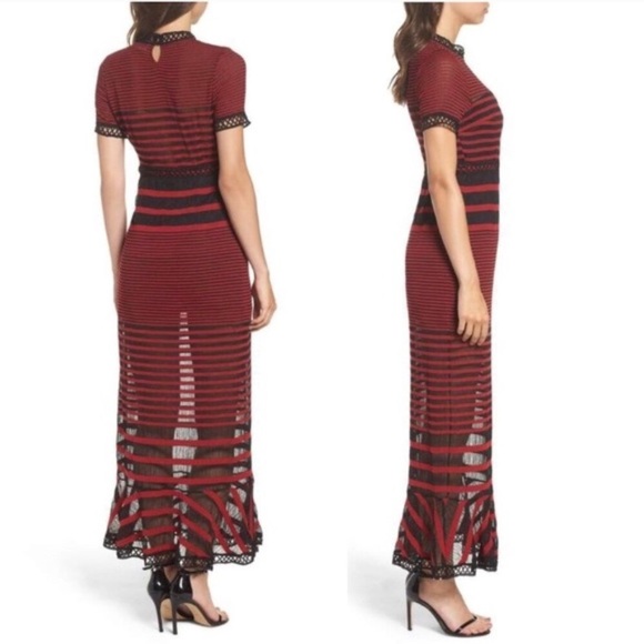 Anthropologie Foxiedox Cassius Striped  Maxi Dress - Picture 5 of 16